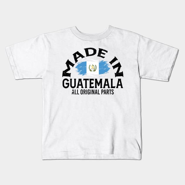 Born in Guatemala Kids T-Shirt by JayD World